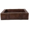 Bronze Metal Chest Planter 